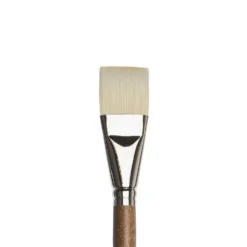 Pędzel płaski, krótki, syntetyczny Artists' Oil - Winsor & Newton - nr 16