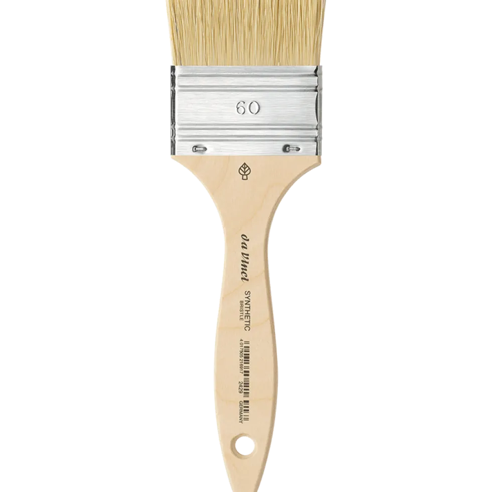 Pędzel płaski, syntetyczny, Mottler, seria 2429 - Da Vinci - 60