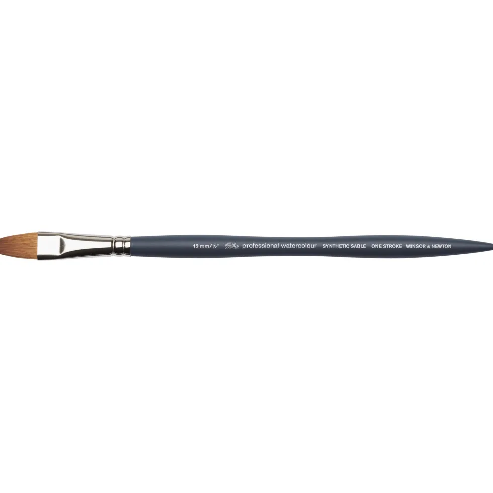 Pędzel płaski, syntetyczny sobol - Winsor & Newton - nr 1/4''