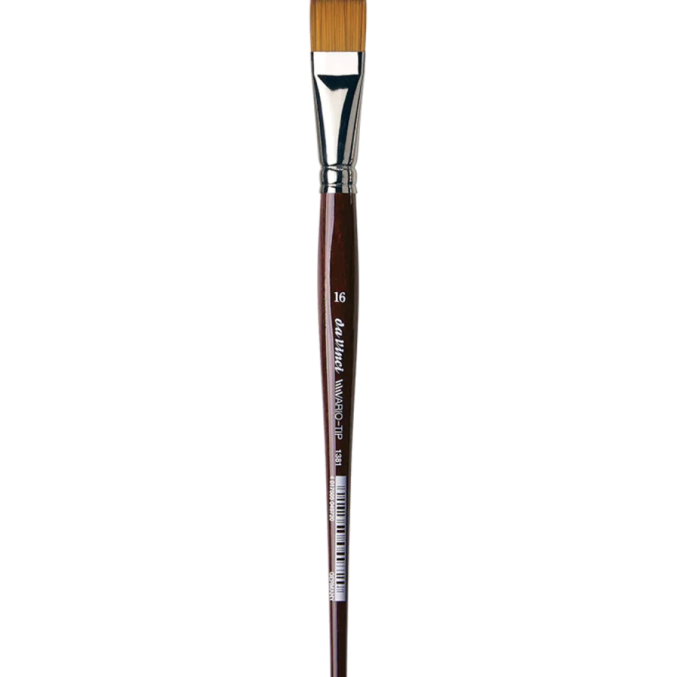 Pędzel płaski, syntetyczny, Vario-Tip, seria 1381 - Da Vinci - 16