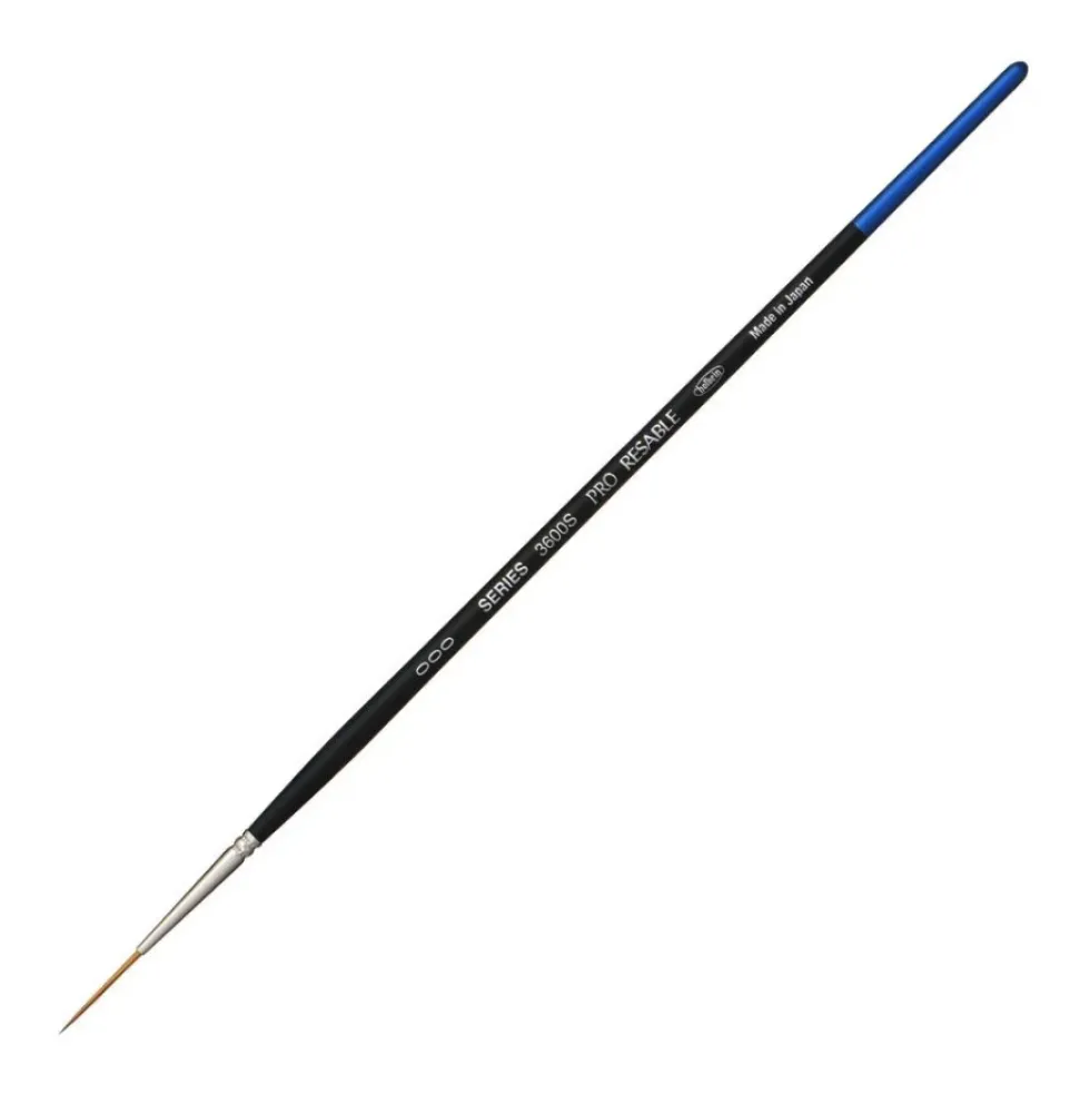 Pędzel spiczasty, mieszany, Pro Resable, seria 3600S - Holbein - nr 00