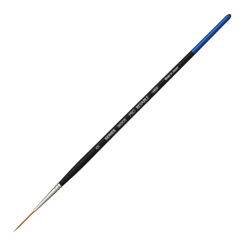Pędzel spiczasty, mieszany, Pro Resable, seria 3600S - Holbein - nr 1