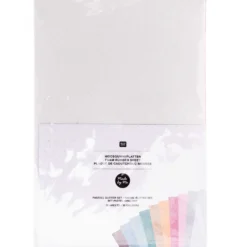 Pianki kreatywne 20 x 30 cm - Rico Design - brokatowe, 10 arkuszy
