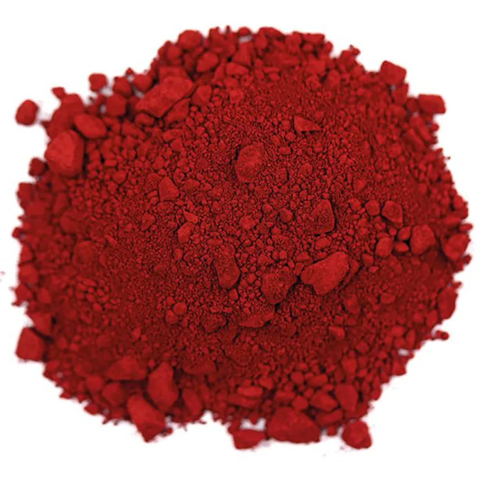 Pigment naturalny - Roman Szmal - czerwień żelazowa pośrednia, 75 g