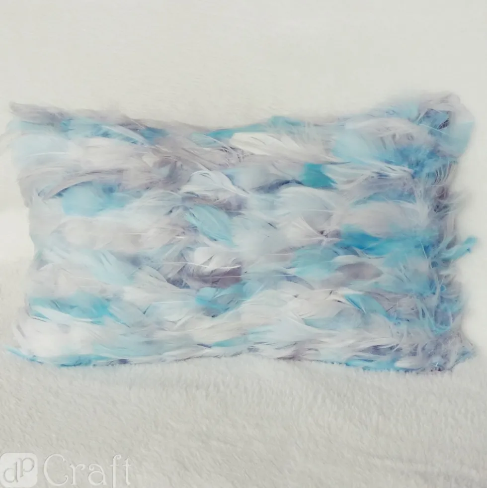 Piórka dekoracyjne - DpCraft - szare, 10 g