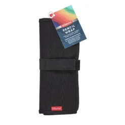 Piórnik materiałowy Pencil Wrap - Derwent - czarny