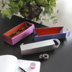 Piórnik Rhodiarama Tray - Rhodia - miedziany, 5 x 23 cm