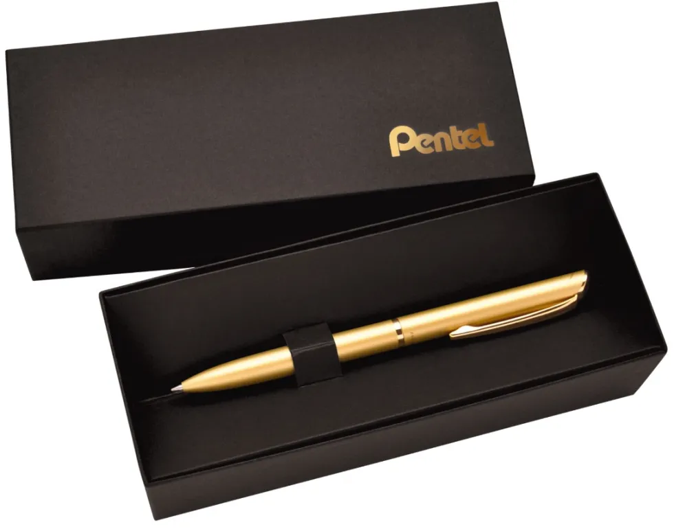 Pióro kulkowe EnerGel 2007 edycja limitowana - Pentel - złote 0,7 mm
