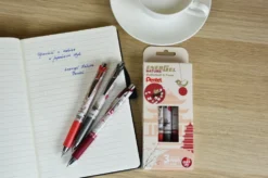 Pióro kulkowe EnerGel Nature - Pentel - Cherry 0,7 mm