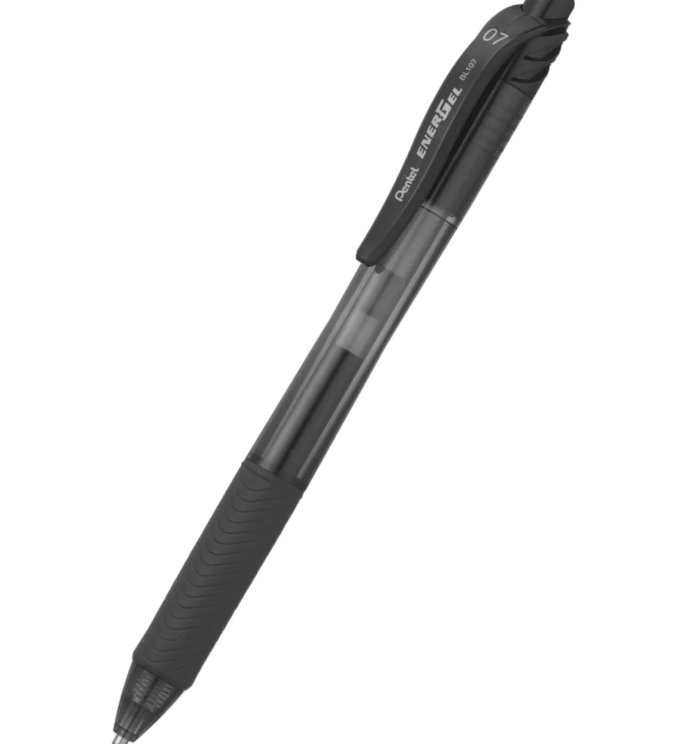 Pióro kulkowe EnerGel - Pentel - czarne, 0,7 mm