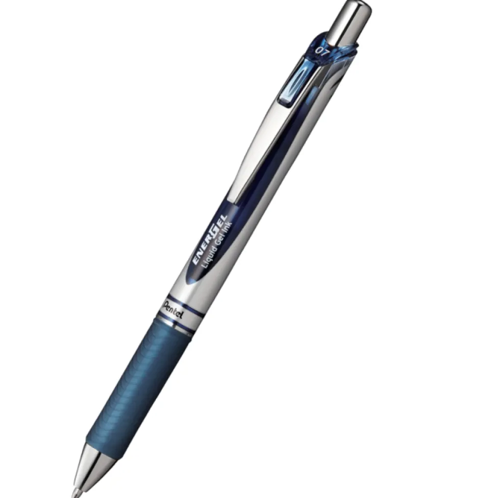 Pióro kulkowe EnerGel - Pentel - granatowe, 0,7 mm