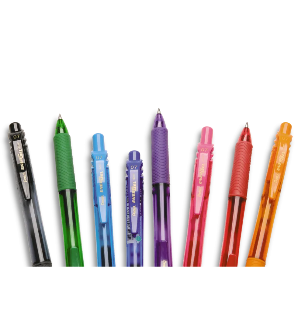 Pióro kulkowe EnerGel - Pentel - niebieskie, 0,7 mm