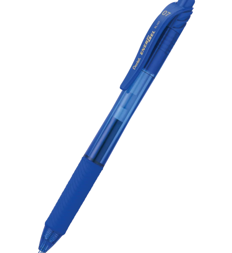 Pióro kulkowe EnerGel - Pentel - niebieskie, 0,7 mm
