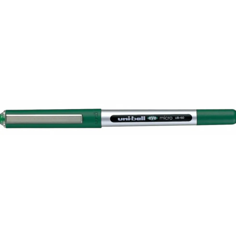 Pióro kulkowe Eye Micro Eco UB-150E - Uni - zielone 0,3 mm