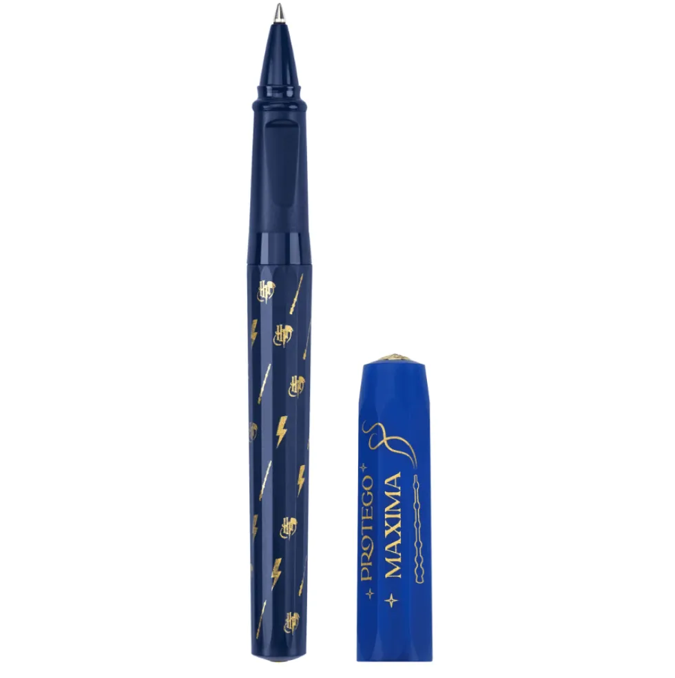Pióro kulkowe Harry Potter 2025 - Kaweco x Moleskine - niebieskie