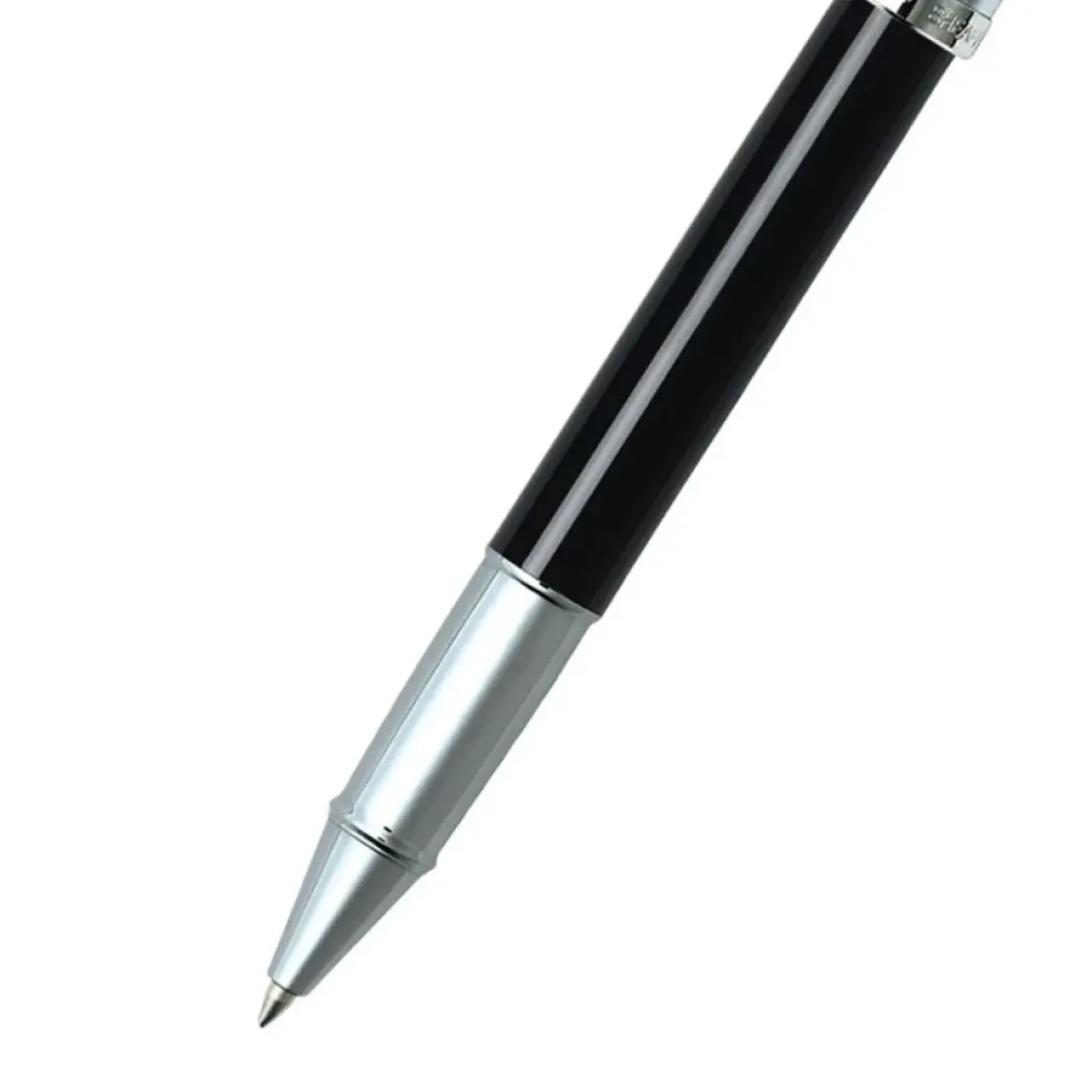 Pióro kulkowe 100 - Sheaffer - Black and Chrome