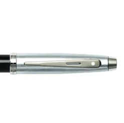 Pióro kulkowe 100 - Sheaffer - Black and Chrome