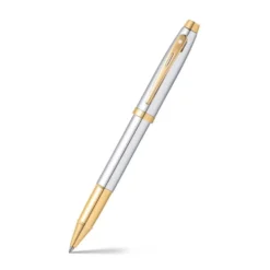 Pióro kulkowe 100 - Sheaffer - Chrome Gold Trim