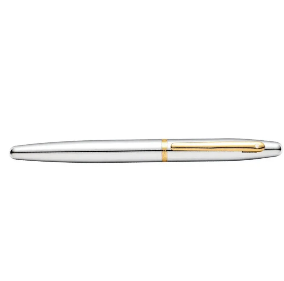 Pióro kulkowe VFM - Sheaffer - Polished Chrome Gold Trim