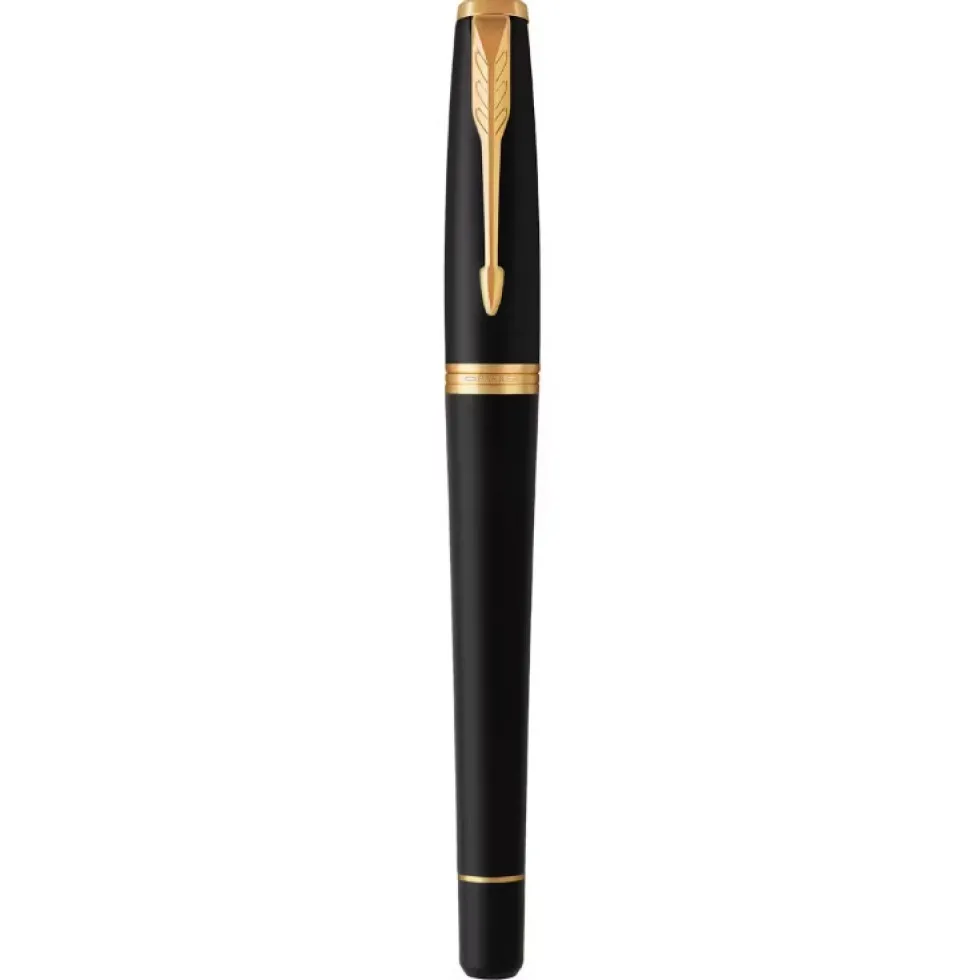 Pióro Urban w etui - Parker - Muted Black & Gold Trim, F
