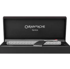 Pióro wieczne Ecridor Damier w etui - Caran d'Ache - Platinum M
