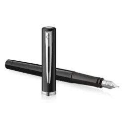 Pióro wieczne Impression - Waterman - Black Silver Trim M