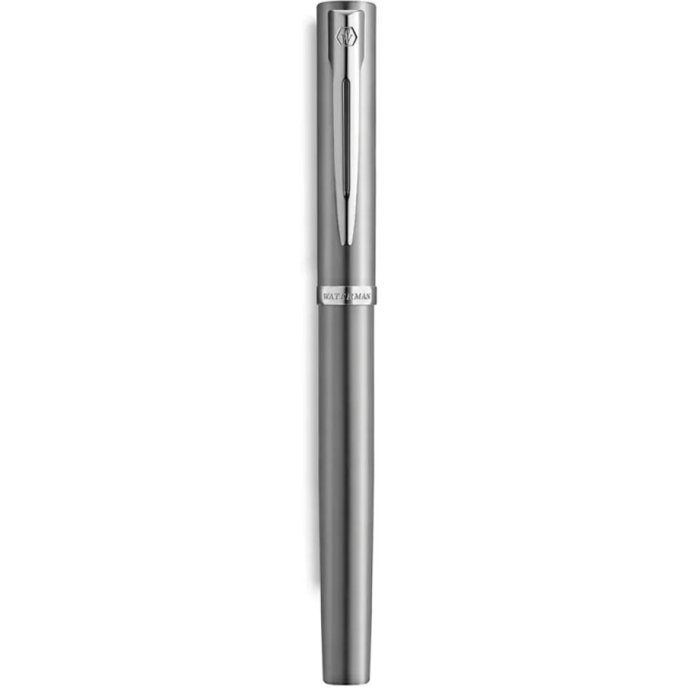 Pióro wieczne Impression - Waterman - Steel Chrome Trim M