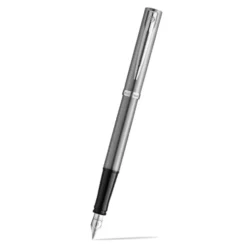 Pióro wieczne Impression - Waterman - Steel Silver Trim F