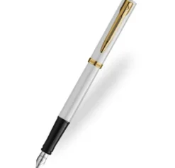 Pióro wieczne Impression - Waterman - White Gold Trim M