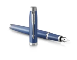 Pióro wieczne IM Rituals w etui - Parker - Blue & Silver Trim F