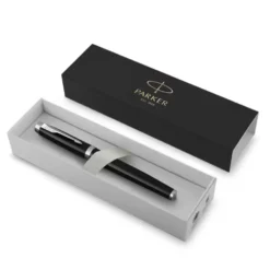 Pióro wieczne IM w etui - Parker - Black & Chrome Trim, F