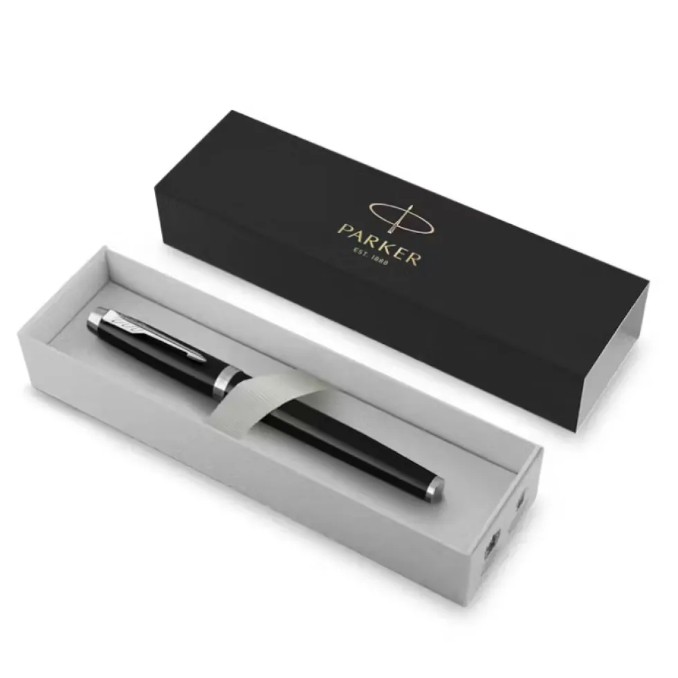 Pióro wieczne IM w etui - Parker - Black & Chrome Trim, F