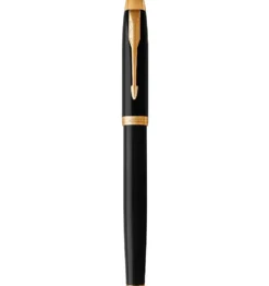 Pióro wieczne IM w etui - Parker - Black & Gold Trim, F