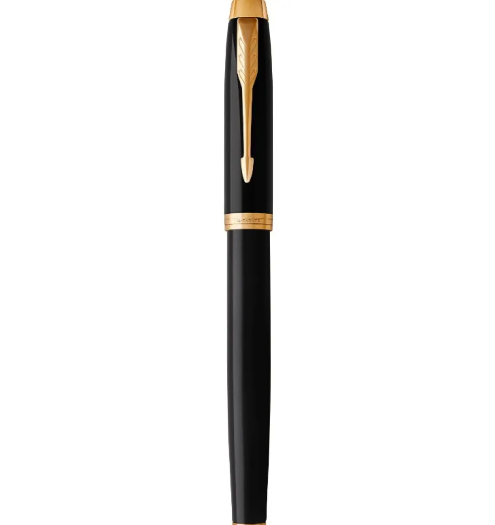 Pióro wieczne IM w etui - Parker - Black & Gold Trim, F