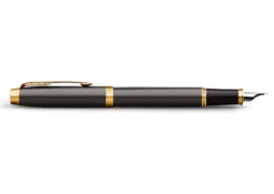 Pióro wieczne IM w etui - Parker - Grey Core & Gold Trim, F