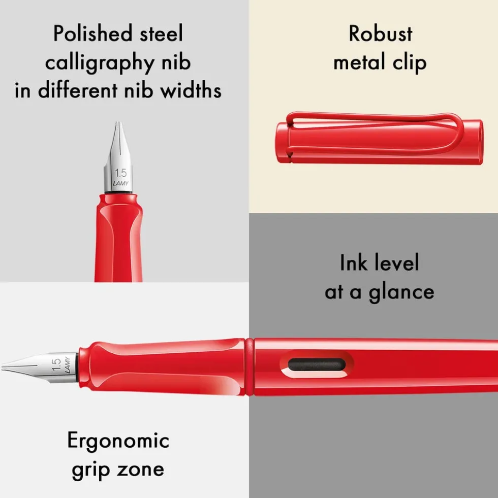 Pióro wieczne Joy - Lamy - Strawberry 1,5 mm