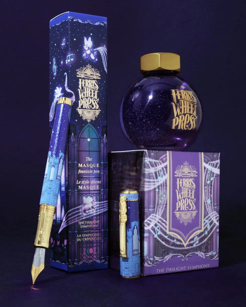 Pióro wieczne Limited Edition The Masque - Ferris Wheel Press - The Twilight Symphony F