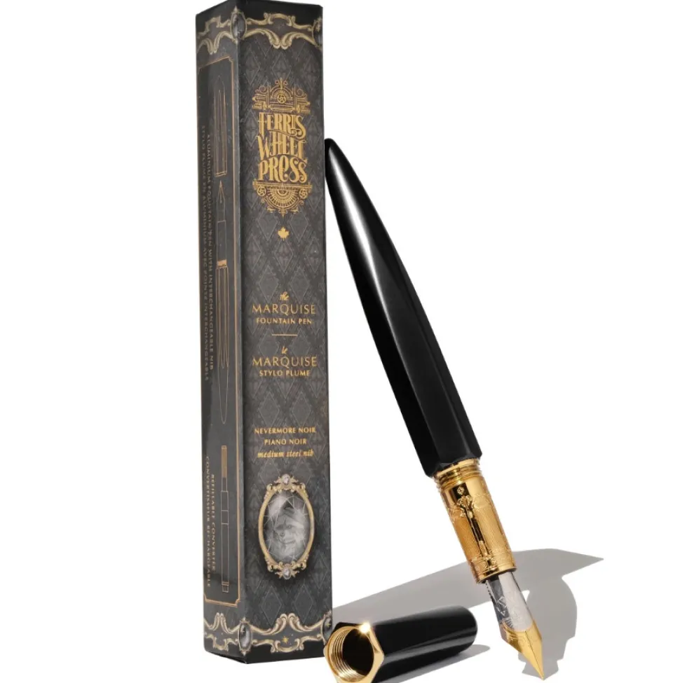 Pióro wieczne Marquise - Ferris Wheel Press - Nevermore Noir, M