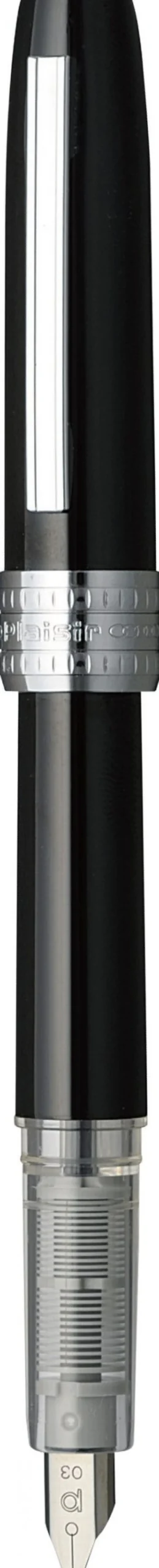 Pióro wieczne Plaisir - Platinum - Black M