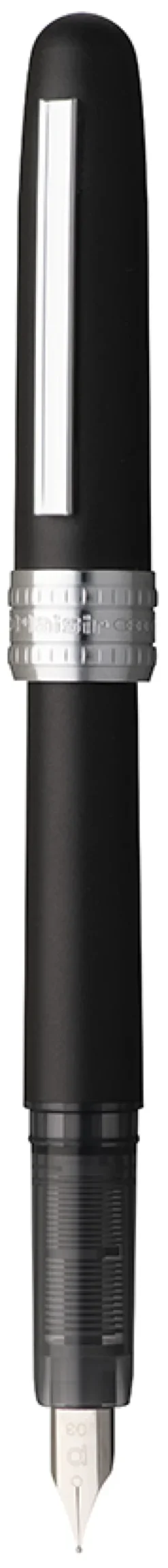 Pióro wieczne Plaisir - Platinum - Black Mist M