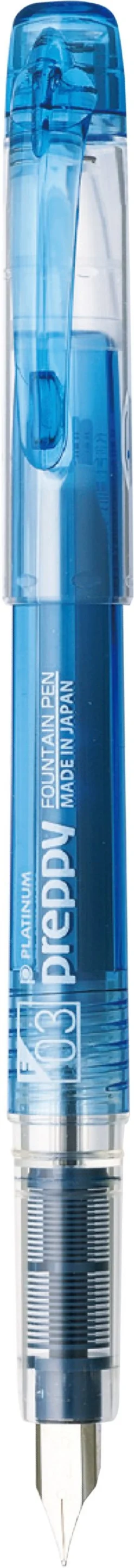Pióro wieczne Preppy - Platinum - Blue F