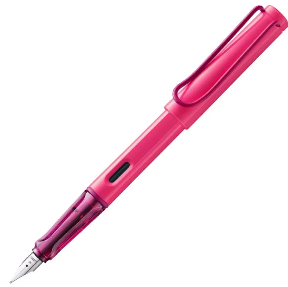 Pióro wieczne Safari - Lamy - Neon Pink F