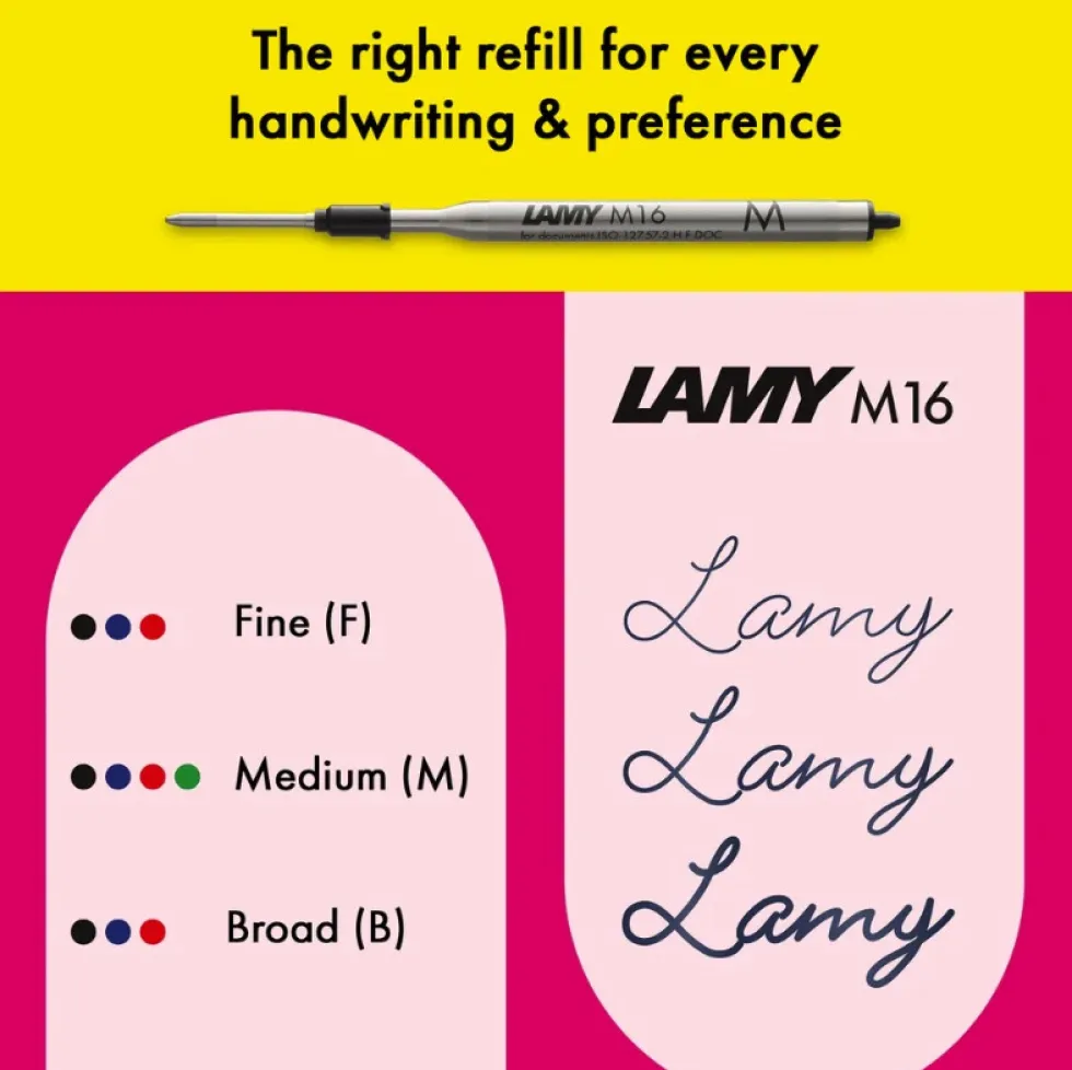 Pióro wieczne Safari - Lamy - Neon Pink F