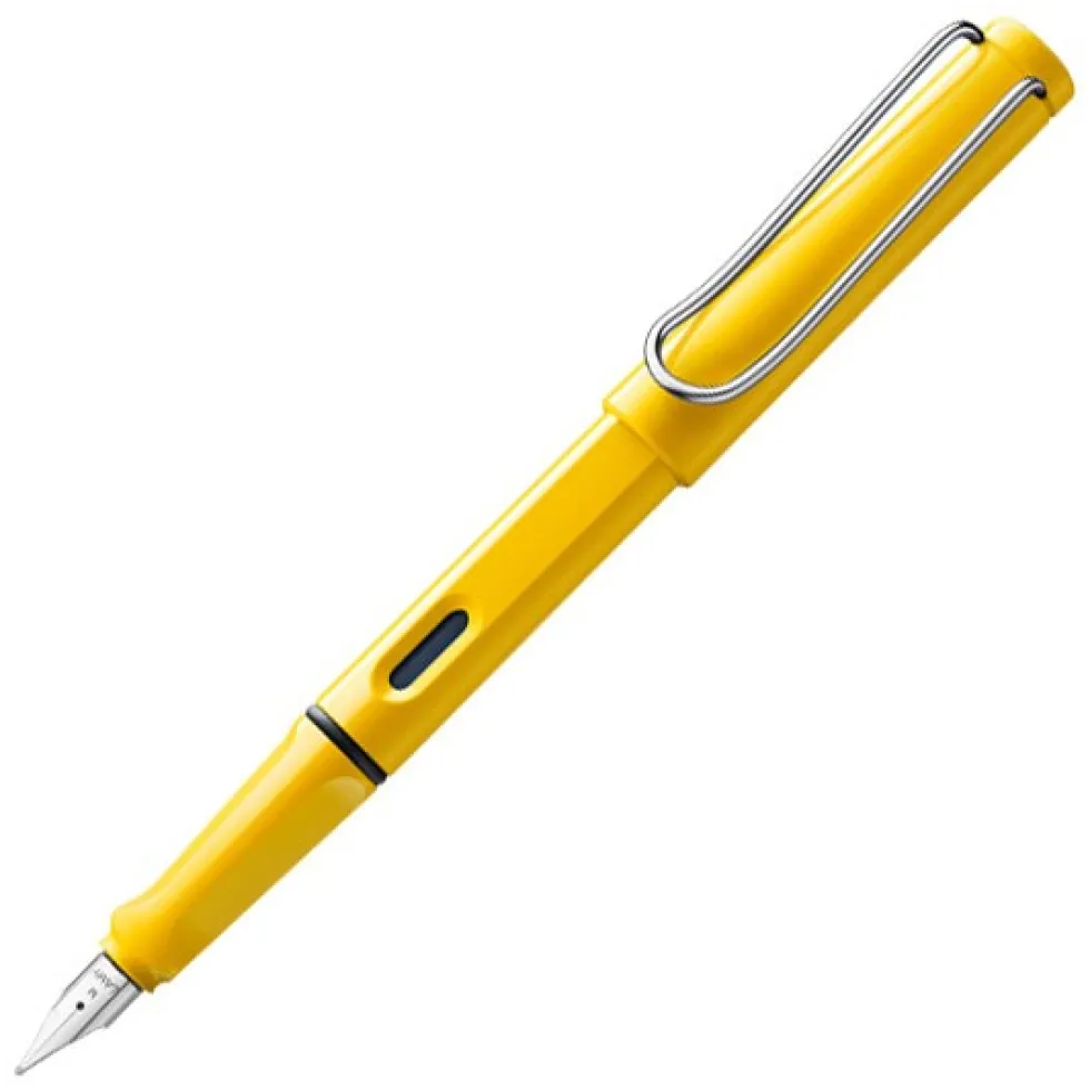 Pióro wieczne Safari - Lamy - żółte, F
