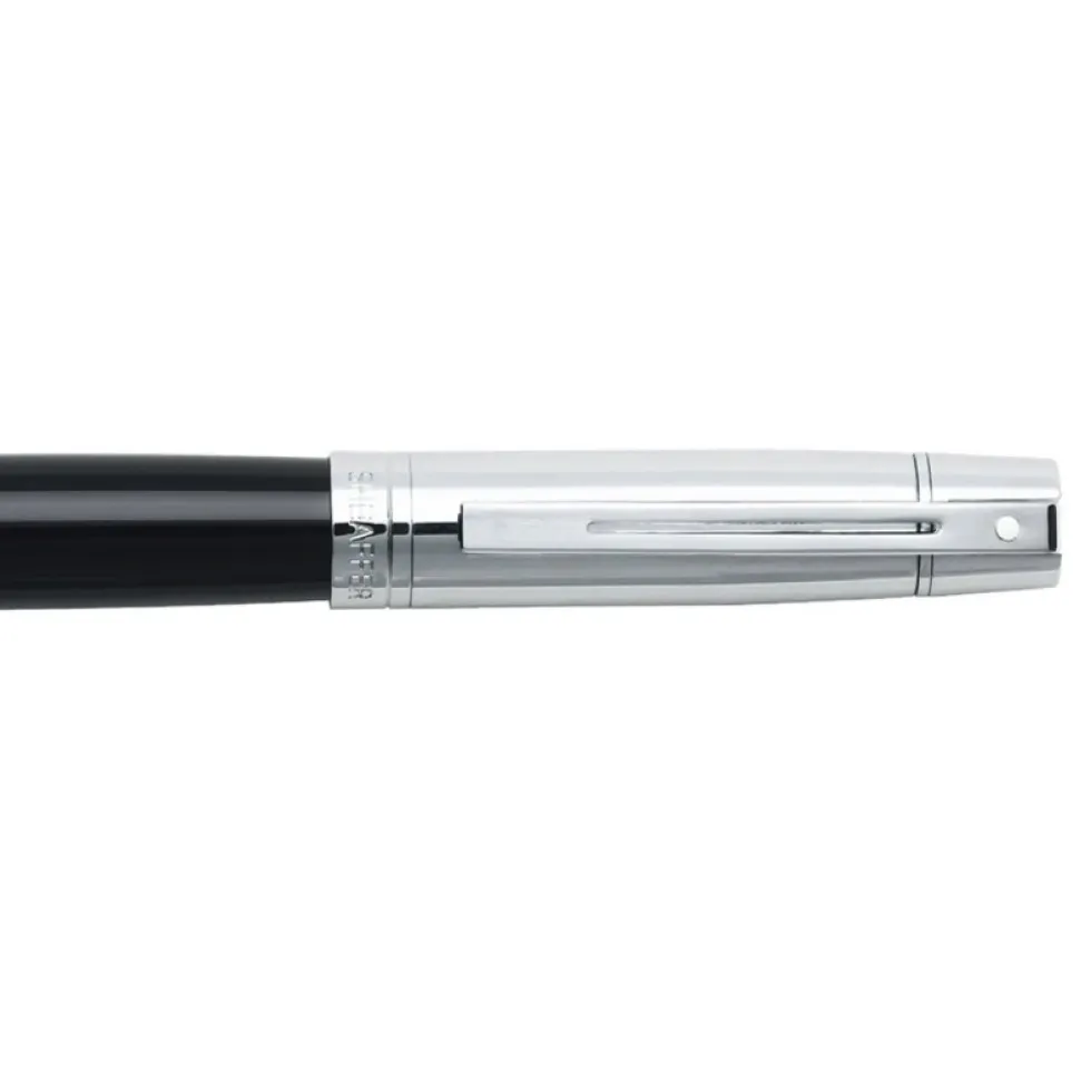 Pióro wieczne 300 - Sheaffer - Black and Chrome F