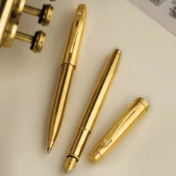 Pióro wieczne 100 - Sheaffer - Glossy Gold F