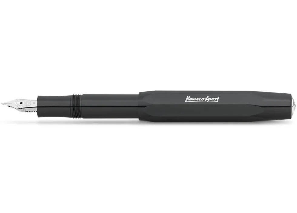 Pióro wieczne Skyline Sport - Kaweco - Black, EF