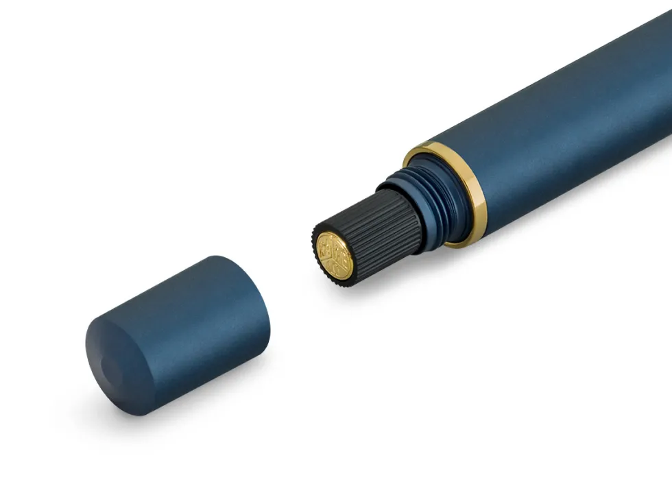 Pióro wieczne Sport Piston Filler zestaw startowy - Kaweco - Navy EF