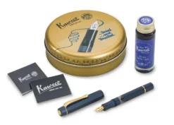 Pióro wieczne Sport Piston Filler zestaw startowy - Kaweco - Navy F