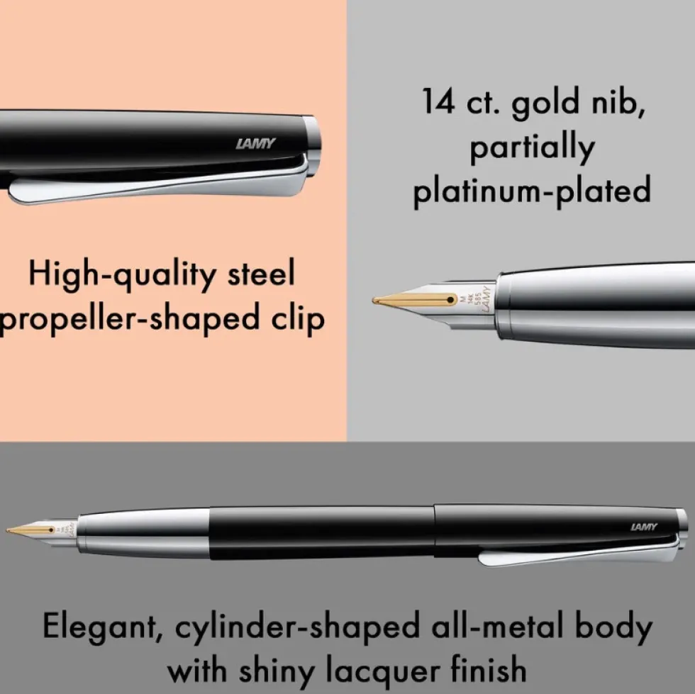 Pióro wieczne Studio 068 - Lamy - Pianoblack F